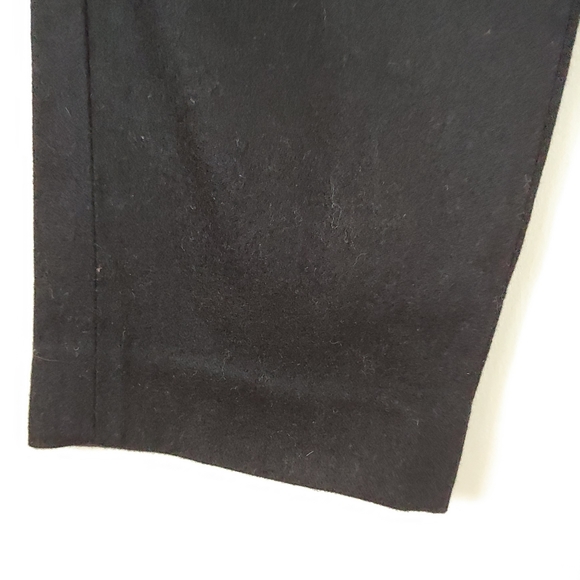 Babaton Cohen Wool Cashmere Pants Cropped Black Size 6 - Picture 15 of 15